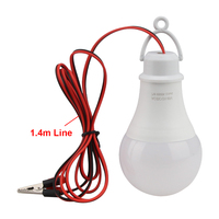 Ampoule LED extérieure d'approvisionnement d'usine 12V DC 3W-15W 2835SMD 24V 48V AC DC 3000K RoHS certifié pour un usage résidentiel 1.4 mètres