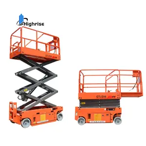 2024 Neue 10 m 12 m 20 m Eigenfahrhebebühnen 24 v mobile hydraulische Hebebühne Heckhebebühne zu verkaufen