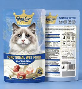 Friandises pour chiens et chats en sachet, pâté humide pour chats 85g, purée pour chats, directement du fournisseur d'usine - Product Image 2