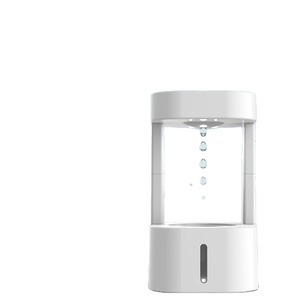 Nouveau Humidificateur <span class=keywords><strong>Anti</strong></span>-gravité à Gouttelettes d'<span class=keywords><strong>Eau</strong></span> Lampe LED Colorée Humidificateur Champignon <span class=keywords><strong>Pluie</strong></span> Diffuseur d'Arômes Huile Essentielle - Product Image 1