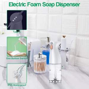 Lavadora de <span class=keywords><strong>perros</strong></span> ABS ecológica portátil moderna, champú en aerosol, máquina de espuma automática <span class=keywords><strong>para</strong></span> espuma de pato y mascotas, aseo de limpieza almacenado - Product Image 3