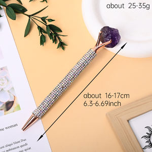 सजावट के लिए थोक उच्च गुणवत्ता वाली आत्मा क्रिस्टल कस्टम क्रिस्टल कच्चे पत्थर की कलम - Product Image 5