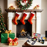Geavanceerde Kerst Mystery Gift Box 5 Willekeurige Elektronische Accessoires Kan Smartphone Smartwatch Inclusief Bevatten Familievriendelijk