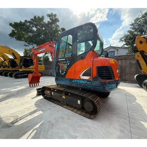 Mini-excavatrice sur chenilles DOOSAN DX60-9C d'occasion de haute qualité, 6 tonnes, pour projets de construction - Product Image 6