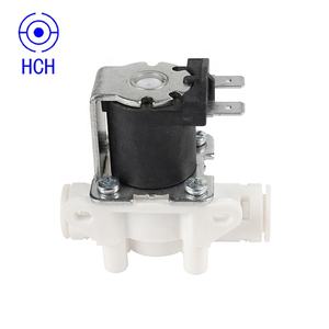 3/8 "connexion rapide Mini électrovanne d'entrée en plastique 800CC/min vanne d'<span class=keywords><strong>eau</strong></span> vanne de vidange électromagnétique - Product Image 3