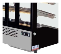 Armoire chauffante pour aliments en acier inoxydable, buffet électrique chauffant, présentoir chauffant pour restaurant, cuisine, service de traiteur