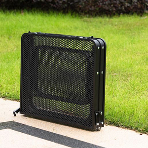 Mesas plegables portátiles de altura ajustable de malla superior, mesa de Camping con parrilla de 4,4 pies con tablero de extensión de mesa para playa, barbacoa, Picnic - Product Image 6