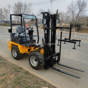 <span class=keywords><strong>GAMA</strong></span> 1 tonne apiculteur chariot élévateur GM1000 avec levier de vitesse latéral et pince moteur Kubota EPA - Product Image 4