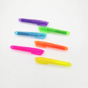 ชุดปากกาไฮไลท์ขนาดเล็กแบบขายส่ง ปรับแต่งได้ หลายสี น่ารัก สีพาสเทล หัวแปรงเฉียง บรรจุภัณฑ์แบบแยกชิ้น - Product Image 1