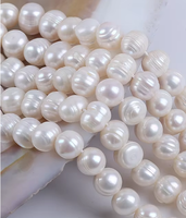 Perles de coquillages naturels de forme irrégulière de 8 mm, 10 mm, 11 mm pour la fabrication de bijoux