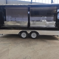 Remorque Alimentaire de Concession à Vente Chaude, Bar à Bière Mobile, Chariot de Café, Remorque Food Truck avec Grill à Vendre