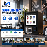 Mesin Penjual Minuman Protein Kompak 4G Wi-Fi Pembayaran QR Pendingin Pemanas Tampilan Kustom untuk Grosir Regional