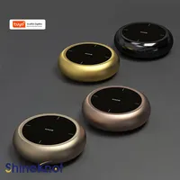 Shineknot para Interruptor Inteligente Zigbee, Control Remoto Metálico, Regulación de Intensidad, Mezcla de Colores, Música, Rotación 360°, Wi-Fi Inalámbrico para Mesh
