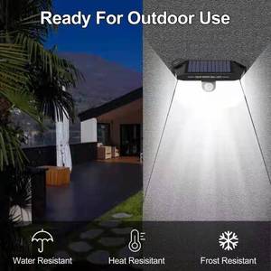 Đèn năng lượng mặt trời gắn tường ngoài trời chống thấm nước, đèn LED gắn tường ngoài trời, cảm biến chuyển động <span class=keywords><strong>PIR</strong></span> - Product Image 4