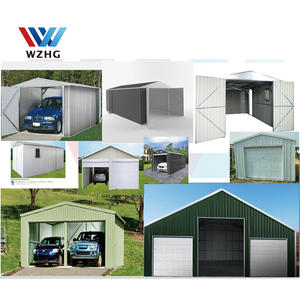 Bâche de <span class=keywords><strong>garage</strong></span> en acier coloré, capacité 300M2, 50x50 m2, hangar de jardin, structure en acier, 2 voitures - Product Image 6