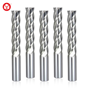 HSS HSSE High Speed Steel Straight Handle 3-edge 4-edge Extended <strong>End</strong> <strong>Mill</strong> Milling Cutter - Product Image 1