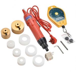Machine de capsulage manuelle électrique pour bouteilles et petits pots en verre, portable, à torsion, petite machine de capsulage - Product Image 1