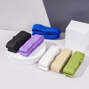 حزام حمل حصيرة اليوجا قابل للطي مصنوع من البوليستر مع شريط فيلكرو، حزام مخصص عالي الجودة لحمل حصيرة اليوجا - Product Image 5