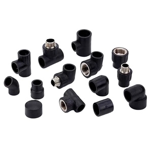 Yixin <span class=keywords><strong>Threaded</strong></span> polyethylene ống phụ kiện nhựa Ống Nước Nam/Nữ <span class=keywords><strong>Coupler</strong></span> HDPE khớp nối - Product Image 6