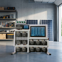 Système de gestion de batterie (BMS) intelligent EC haute tension 60S 96S 240V 500V 500A 1000A pour batteries LiFePo4 à courant élevé