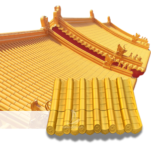 Cao cấp sang trọng Cung điện, Võ đường, Cung điện Hoàng gia, KHÁCH SẠN VƯỜN màu vàng lợp ngói Composite tấm lợp - Product Image 5