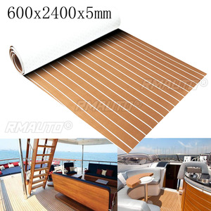 2400MM 2300MM Self-Adhesive <b>Foam</b> Teak Decking <b>EVA</b> <b>Foam</b> Marine Flooring Faux Boat Decking <b>Sheet</b> Accessories Marine Brown Black - Product Image 4