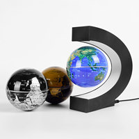 Globo de luz de ángulo giratorio personalizado flotante magnético LED de Venta caliente globo de levitación de luces LED