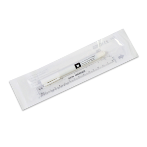 Stylo marqueur chirurgical en latex, sans peau, de qualité alimentaire, stérile, 1 pièce - Product Image 1