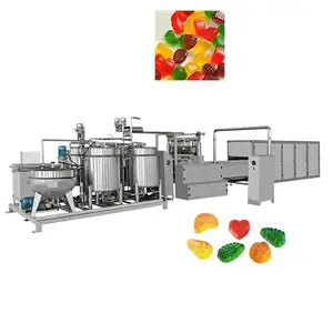 Máquina de fabricación de gelatina de OC-YX300, línea de producción automática de dulces de goma