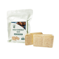Barres de rationnement alimentaire d'urgence avec forte satiété saveur de champignon de singe sans sucre Texture dure emballée dans un sac