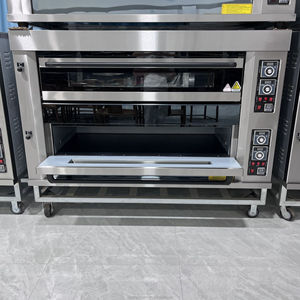 Neuer Gas-/LPG-Automatik-Backofen mit 2 Etagen und 2 Blechen für Heim- und Gewerbliche Bäckereien, 220V, Digitale Steuerung, Große Kapazität - Product Image 5