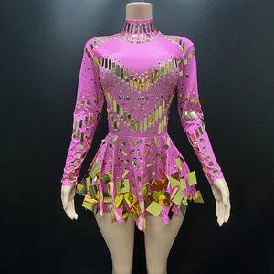 Nuovi abiti <span class=keywords><strong>da</strong></span> donna di tendenza Mini abito nero con paillettes modesti abiti <span class=keywords><strong>da</strong></span> ballo in Spandex 2025 eleganti per la festa - Product Image 3