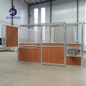 Panel de Establos para Caballos Galvanizado de Primera Calidad, Portátil, con Revestimiento en Polvo, Duradero, con Comedero para Heno, Pferd - Product Image 2