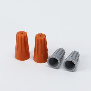 Chất lượng cao Orange vít dây điện End Splice kết nối nhanh mùa xuân chèn Twist dây thiết bị đầu cuối với dây các loại hạt - Product Image 1