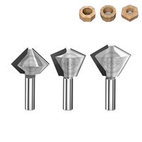 YUFU Couteau à bec d'oiseau diamanté non revêtu personnalisable, compatible OEM, HRC 65-93, pour machine de découpe, fraisage et gravure de table