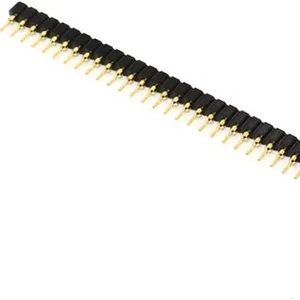 Smart Break Away Single Row Round Headers Machine Pin femmina 2.54mm 40 Pin placcato oro