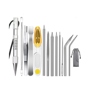 Johold 2024 gran oferta conjunto de tejer con aguja para exteriores Marlin Nail pulsera de acero inoxidable aguja de tejer DIY - Product Image 6