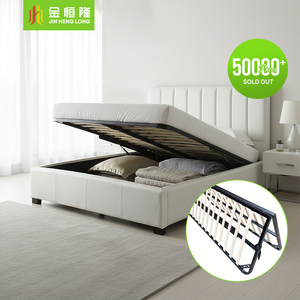 Cơ sở giường Kim loại gấp nặng, hỗ trợ lên đến 660lbs, sơn tĩnh điện, bền cho sử dụng thương mại - Product Image 1