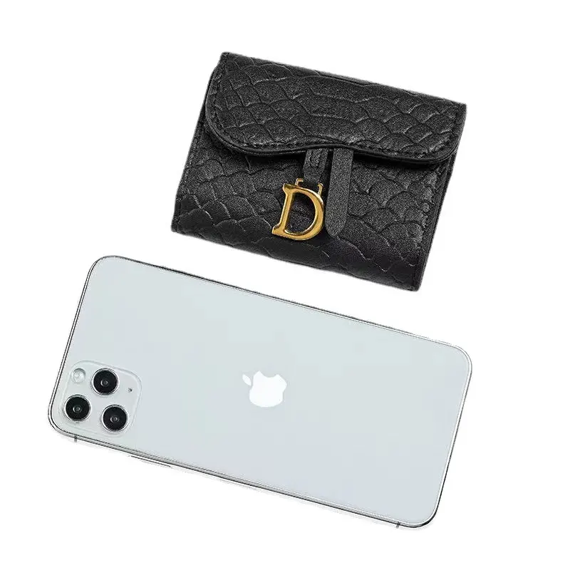 Luxury Retro RFID Genuine PU Women's Bag Design Crocodile Wallet Ladies Wallet Pattern Lady Coin Purse handbag Card Holder