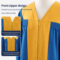 Robe de Chorale d'Église, Uniforme Sacerdotal, Vêtement Religieux pour Pasteur, pour les Services Religieux et les Cérémonies de Messe