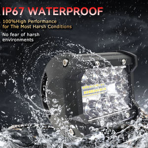 Phare de travail LED de remplacement 4 pouces 60W 24V étanche, projecteurs et feux de conduite pour motos, véhicules tout-terrain et camions - Product Image 6