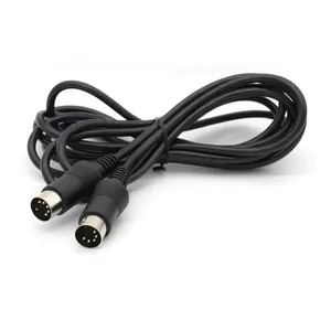 מפעל מותאם אישית 22awg * 4c דין 5 תקע ל-5p din כבל מיני בר-דין