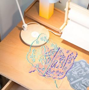 Moule en Silicone pour Support de Livre de Prière Sacré Musique Piano Gravé Eid Coran Pliable Support de Lecture en Silicone pour Résine - Product Image 5