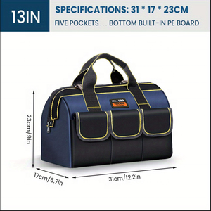 Bolsa <span class=keywords><strong>de</strong></span> Herramientas para <span class=keywords><strong>Electricista</strong></span> AIRAJ <span class=keywords><strong>de</strong></span> 18 Pulgadas, Resistente, <span class=keywords><strong>de</strong></span> Poliéster Impermeable, con Múltiples Bolsillos, Personalizable OEM - Product Image 3