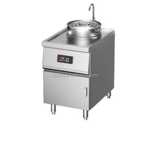 Marmite à soupe électrique commerciale 35L~50L, 5kW, <span class=keywords><strong>9</strong></span> niveaux de puissance, minuterie intelligente, pour les restaurants et les magasins de nouilles - Product Image 2