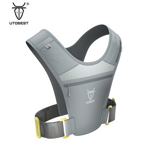 Zaino idrico impermeabile e gilet da corsa con cintura regolabile, strisce riflettenti, loghi, design unisex - Product Image 1