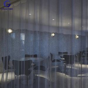 ผ้าม่านตาข่ายลวดตกแต่งแบบเชื่อมสำหรับหน้าจอตู้มีบริการตัดแบบกำหนดเองสำหรับการตกแต่งภายใน - Product Image 5