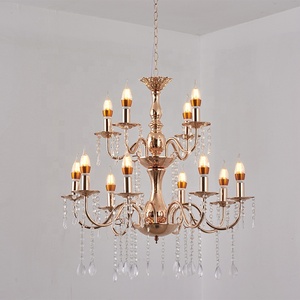 Décorations <span class=keywords><strong>de</strong></span> centre <span class=keywords><strong>de</strong></span> table <span class=keywords><strong>de</strong></span> mariage en gros, lustre en cristal, éclairage <span class=keywords><strong>de</strong></span> luxe, bougies suspendues plaquées or, luminaires <span class=keywords><strong>de</strong></span> plafond - Product Image 2
