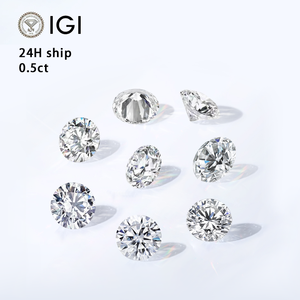 0.5ct Starsgem Lab Diamond Company Vvs Lab Grown Diamonds Cvd Hpht 0,5 Carat Loose Vs Lab Grown Diamond Stones - Product Image 1