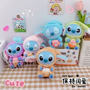 Portachiavi in vinile a forma di Stitch, anche se sei stanco a punto zero, devi comunque prendere un morso del peluche di Stitch, ornamento per zaino - Product Image 2